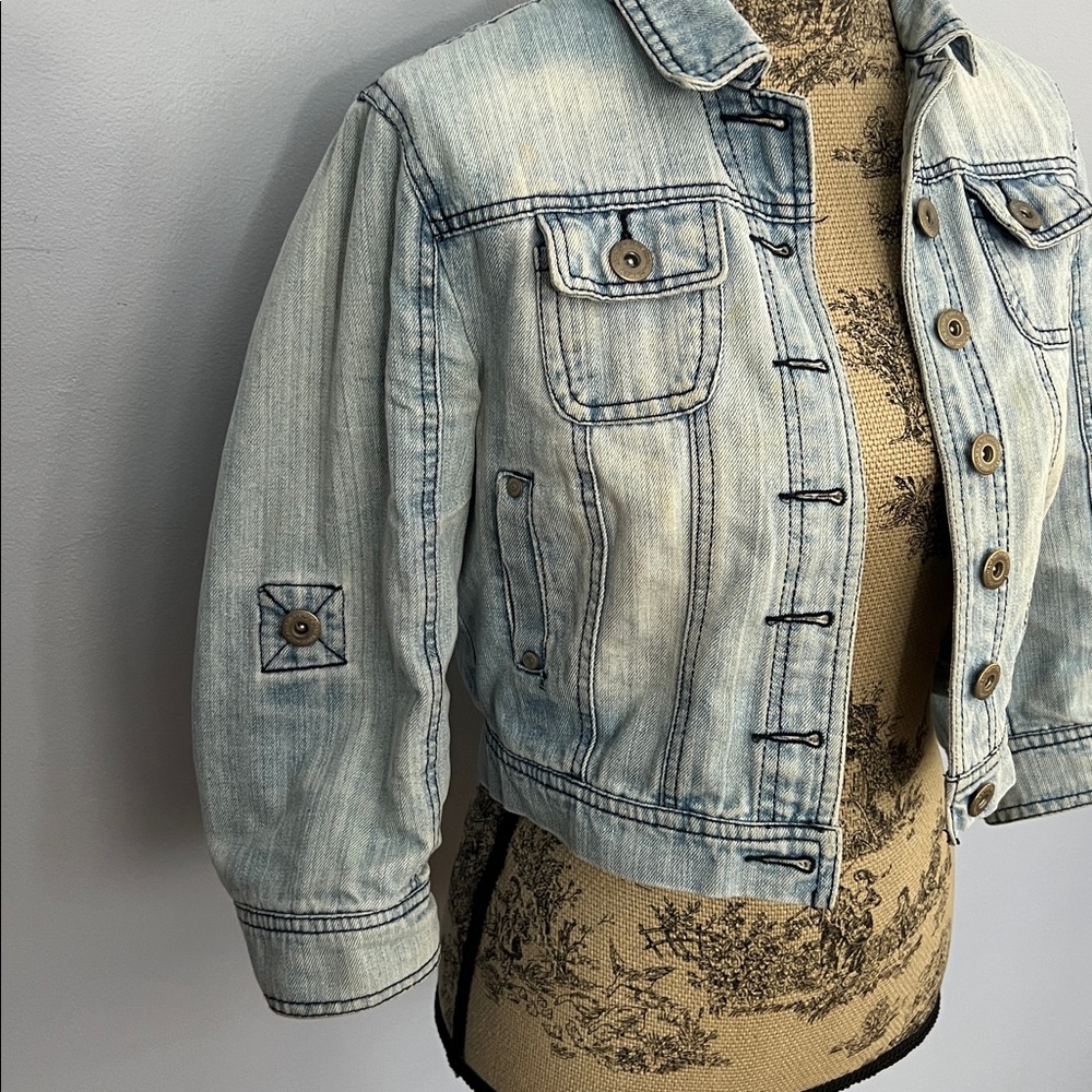 Highway Jeans Crop Jacket - Picture 3 of 9